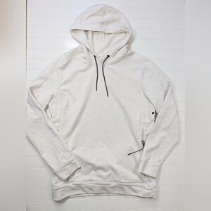 Puma+ STAMPD Cream Cotton Hoodie